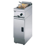 J9 Lincat Silverlink Single Tank Single Basket Free Standing Electric Fryer E446 - JD Catering Equipment Solutions Ltd