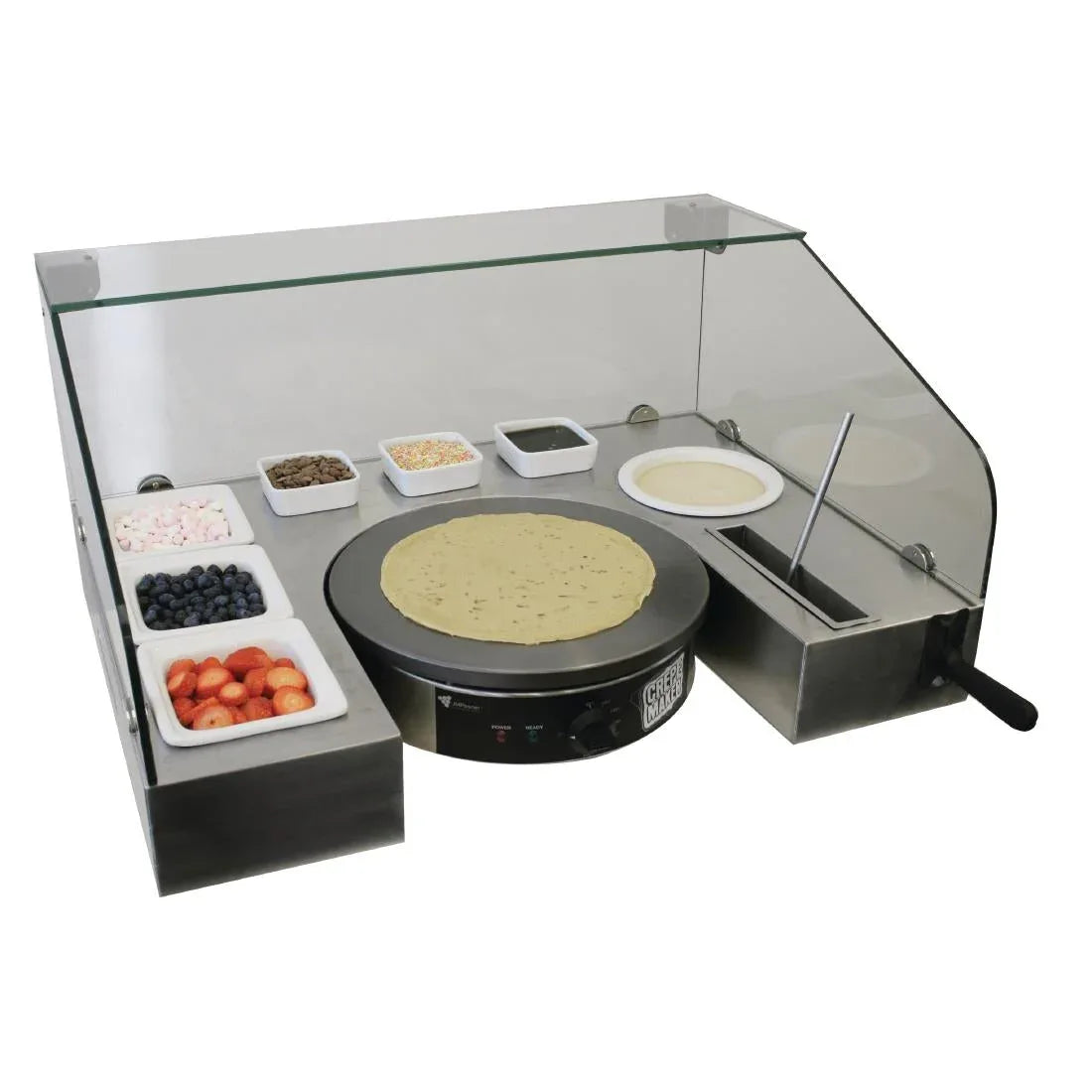 GN959 JM Posner Crepe Serving Station PA30317-3 - JD Catering Equipment Solutions Ltd