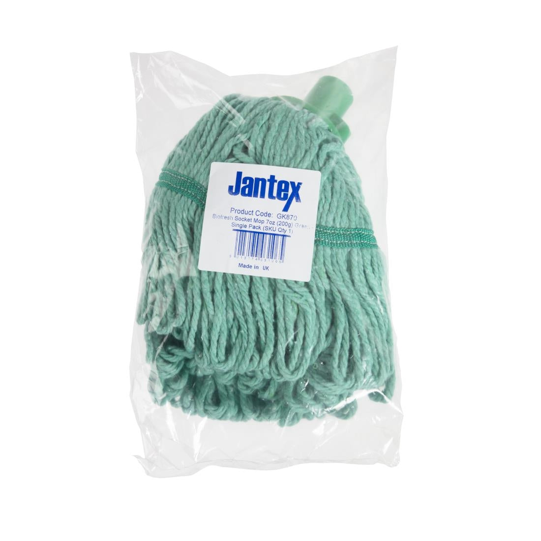 Jantex Bio Fresh Socket Mop Head Green JD Catering Equipment Solutions Ltd