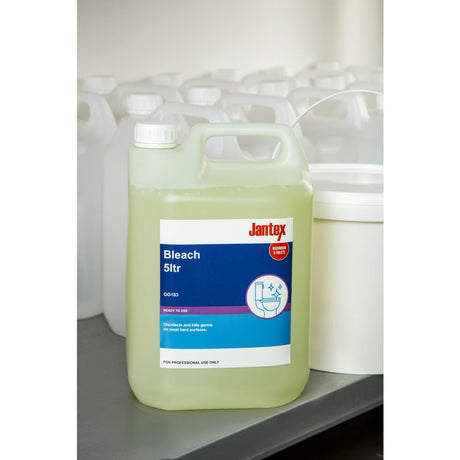 Jantex Bleach Concentrate 5Ltr (Single Pack) GG183 JD Catering Equipment Solutions Ltd