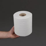 DL920 Jantex Centrefeed Rolls 2-Ply 120m (Pack of 6) - JD Catering Equipment Solutions Ltd