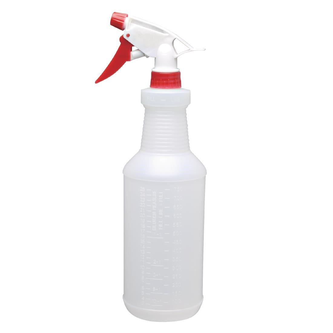 Jantex Colour-Coded Trigger Spray Bottle Red 750ml CD815 JD Catering Equipment Solutions Ltd