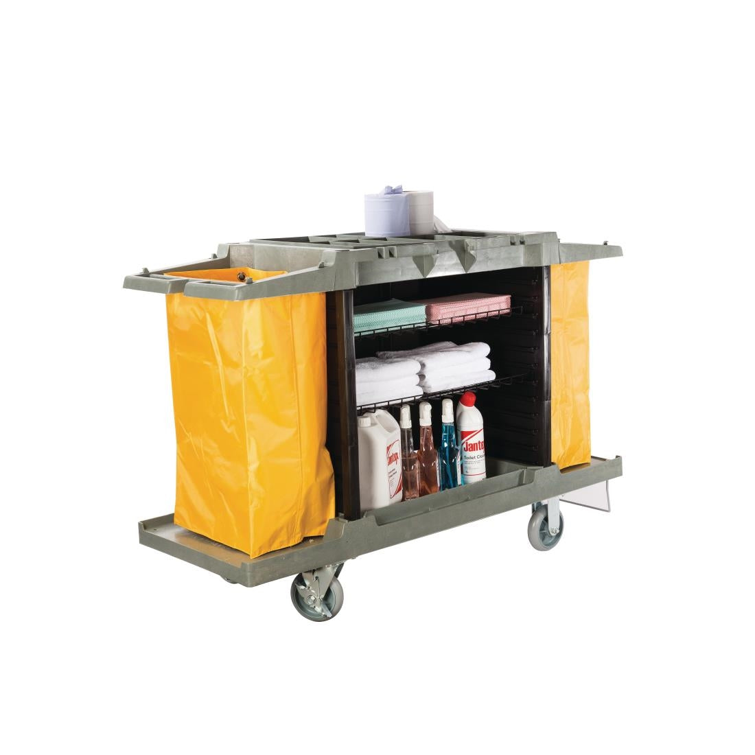 Jantex Housekeeping Trolley JD Catering Equipment Solutions Ltd