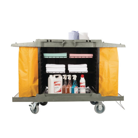 Jantex Housekeeping Trolley JD Catering Equipment Solutions Ltd