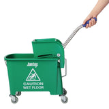 Jantex Kentucky Mop Bucket Green GK689 JD Catering Equipment Solutions Ltd