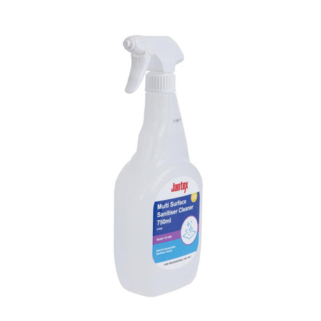 Jantex Kitchen Cleaner and Sanitiser Ready To Use 750ml (Single Pack) JD Catering Equipment Solutions Ltd