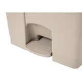 Jantex Kitchen Pedal Bin Beige JD Catering Equipment Solutions Ltd