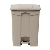 Jantex Kitchen Pedal Bin Beige JD Catering Equipment Solutions Ltd