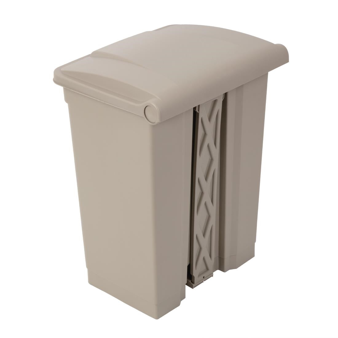 Jantex Kitchen Pedal Bin Beige JD Catering Equipment Solutions Ltd