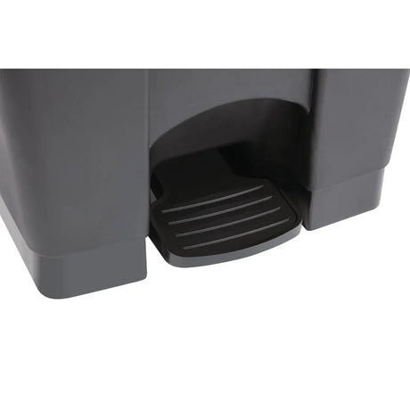 CW722 Jantex Kitchen Pedal Bin Black - JD Catering Equipment Solutions Ltd