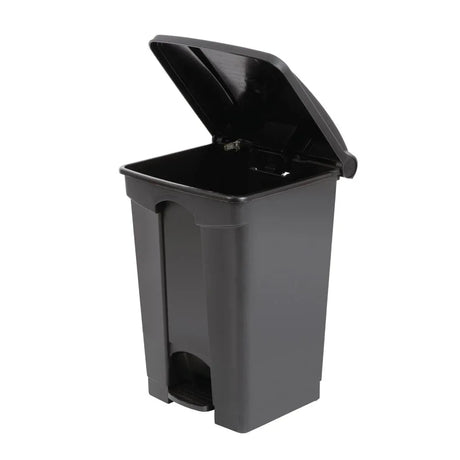 CW722 Jantex Kitchen Pedal Bin Black - JD Catering Equipment Solutions Ltd