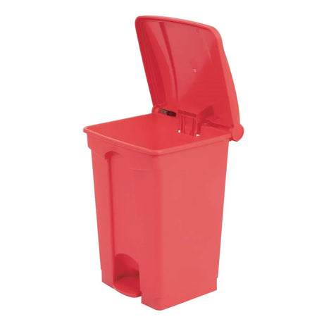 DC708 Jantex Kitchen Pedal Bin Red - JD Catering Equipment Solutions Ltd