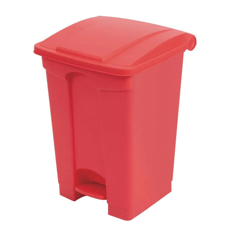 DC708 Jantex Kitchen Pedal Bin Red - JD Catering Equipment Solutions Ltd