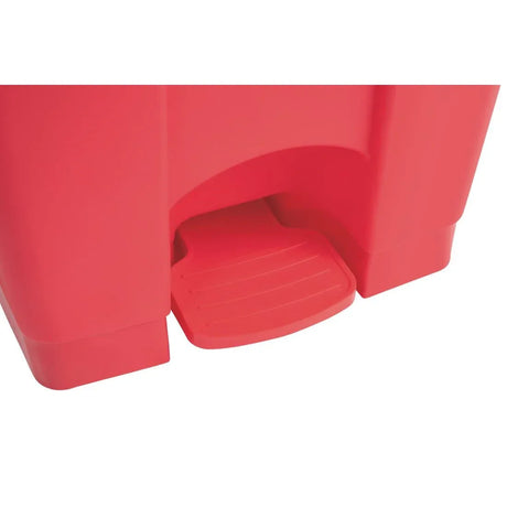 DC708 Jantex Kitchen Pedal Bin Red - JD Catering Equipment Solutions Ltd