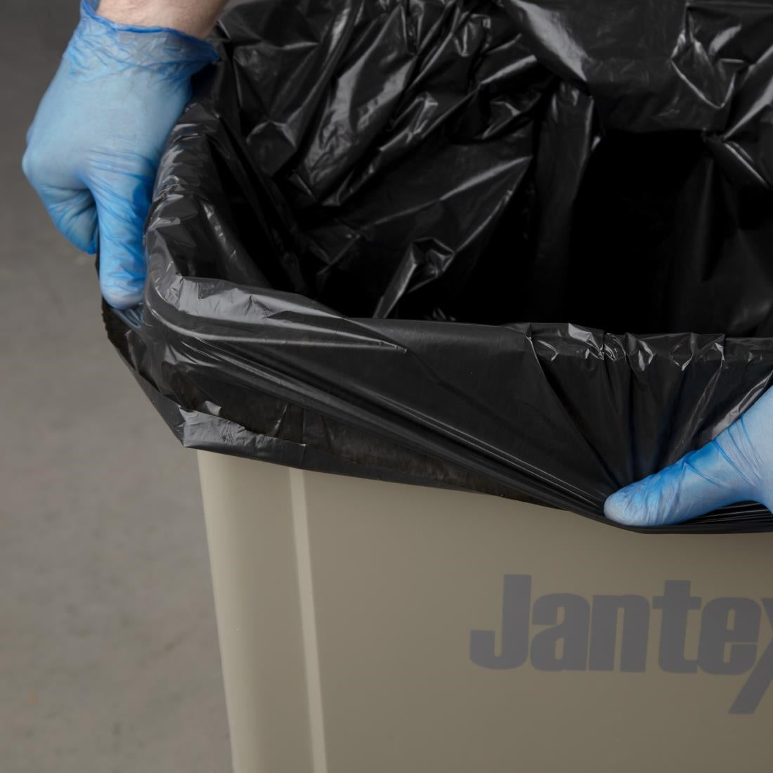 Jantex Large Extra Heavy Duty Black Bin Bags JD Catering Equipment Solutions Ltd
