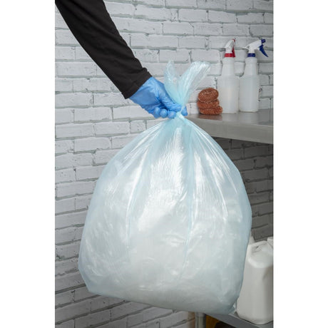 Jantex Large Medium Duty Blue Bin Bags 90Ltr (Pack of 200) JD Catering Equipment Solutions Ltd