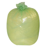 Jantex Large Medium Duty Green Bin Bags 90Ltr (Pack of 200) JD Catering Equipment Solutions Ltd