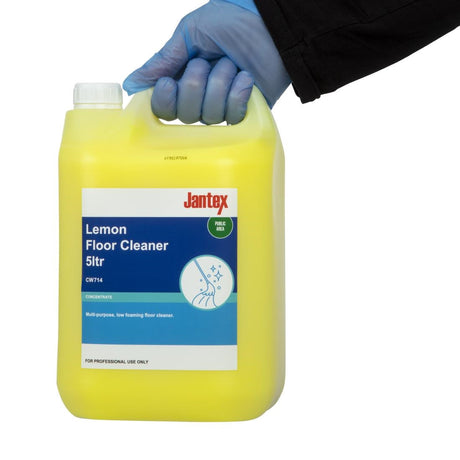 Jantex Lemon Gel Floor Cleaner Concentrate 5Ltr JD Catering Equipment Solutions Ltd