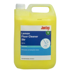 CW714 Jantex Lemon Gel Floor Cleaner Concentrate 5Ltr - JD Catering Equipment Solutions Ltd
