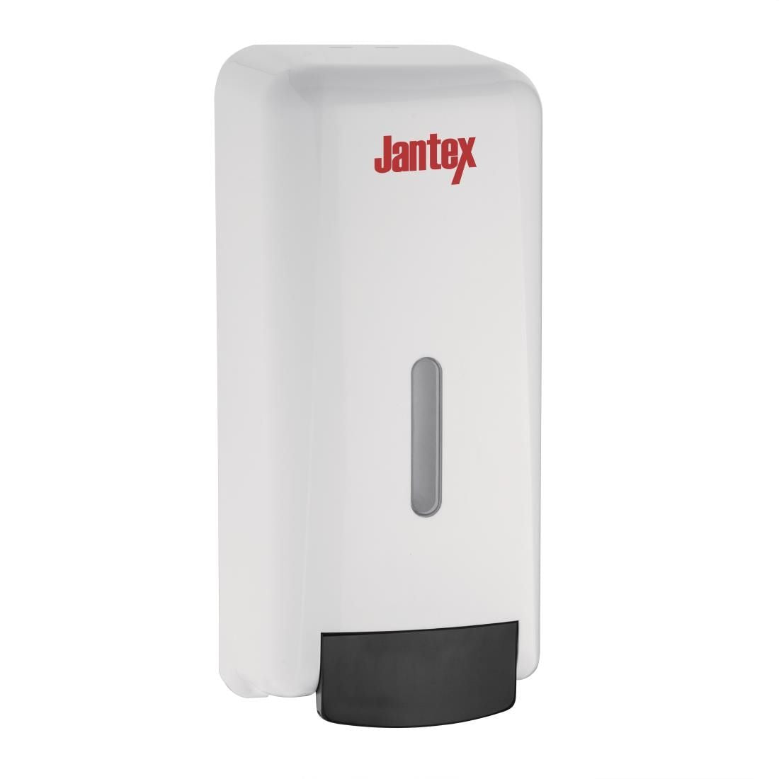 Jantex Liquid Soap and Hand Sanitiser Dispenser 1Ltr JD Catering Equipment Solutions Ltd