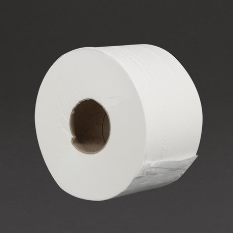 Jantex Mini Jumbo Toilet Rolls 2-Ply 150m (Pack of 12) JD Catering Equipment Solutions Ltd