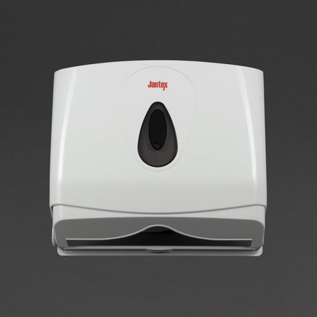 Jantex Multi-Fold Hand Towel Dispenser White JD Catering Equipment Solutions Ltd