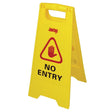 Jantex No Entry Safety Sign JD Catering Equipment Solutions Ltd