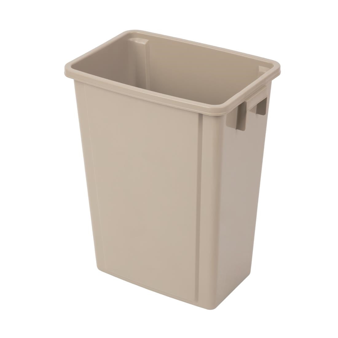 Jantex Recycling Bin Beige 56L JD Catering Equipment Solutions Ltd