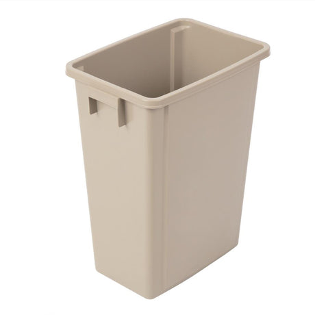 Jantex Recycling Bin Beige 56L JD Catering Equipment Solutions Ltd