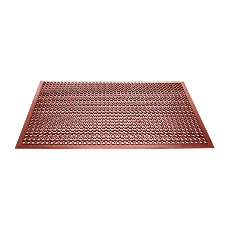 Jantex Rubber Anti Fatigue Mat Red JD Catering Equipment Solutions Ltd