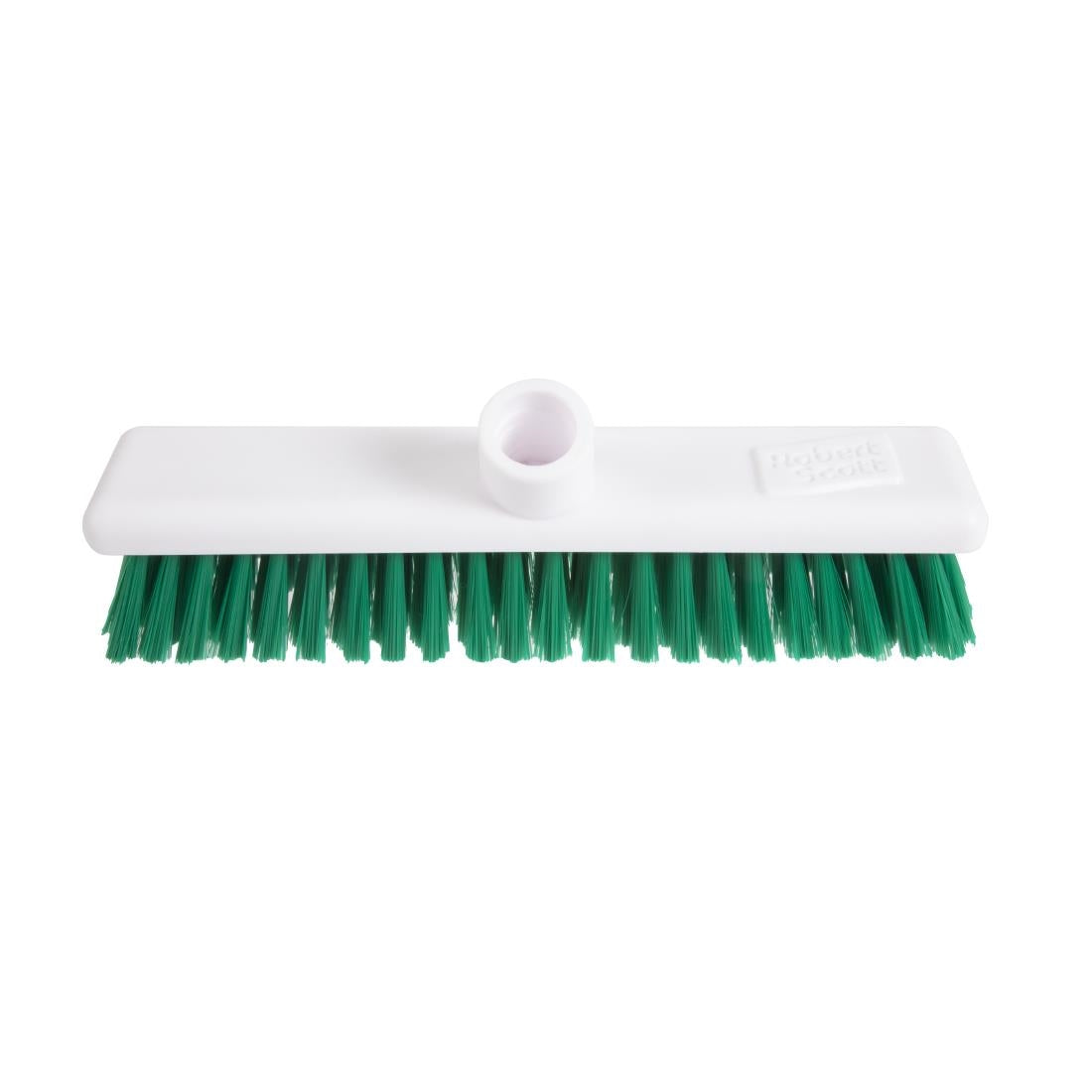 Jantex Soft Hygiene Broom Green 12in JD Catering Equipment Solutions Ltd