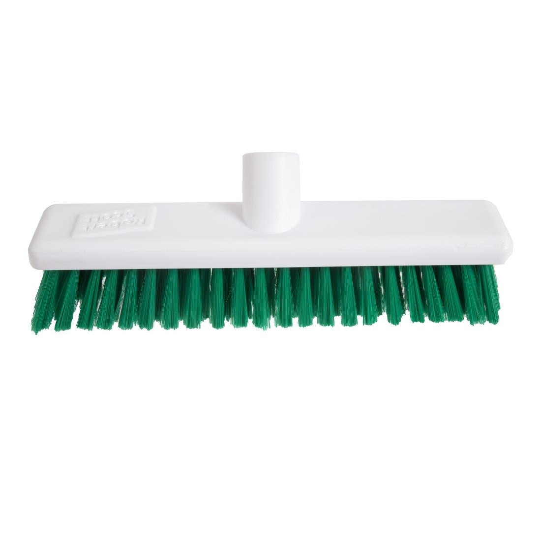 Jantex Soft Hygiene Broom Green 12in JD Catering Equipment Solutions Ltd