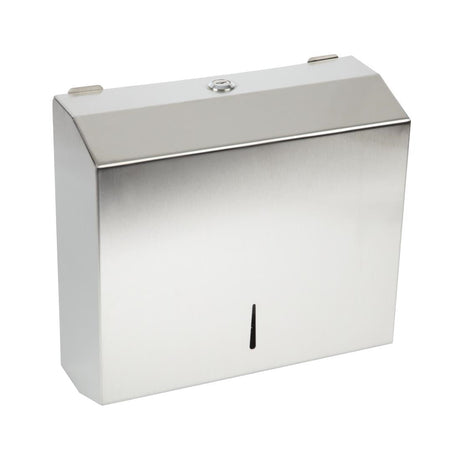 Jantex Stainless Paper Towel Dispenser JD Catering Equipment Solutions Ltd