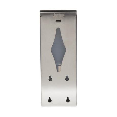 Jantex Stainless Steel Soap and Hand Sanitiser Gel Dispenser 1 Litre JD Catering Equipment Solutions Ltd