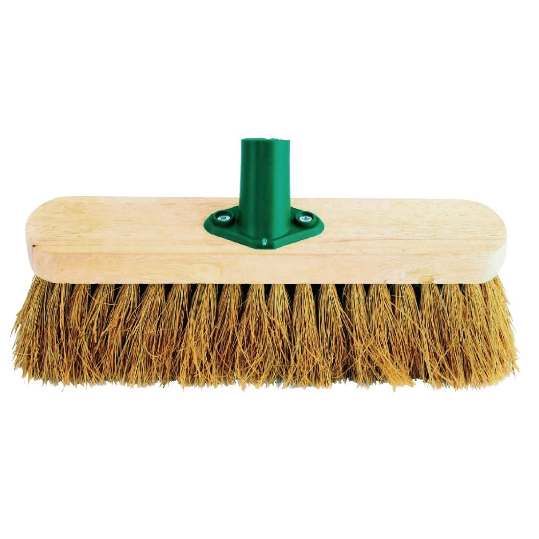Jantex Wooden Broom Head Soft Coco 12in JD Catering Equipment Solutions Ltd