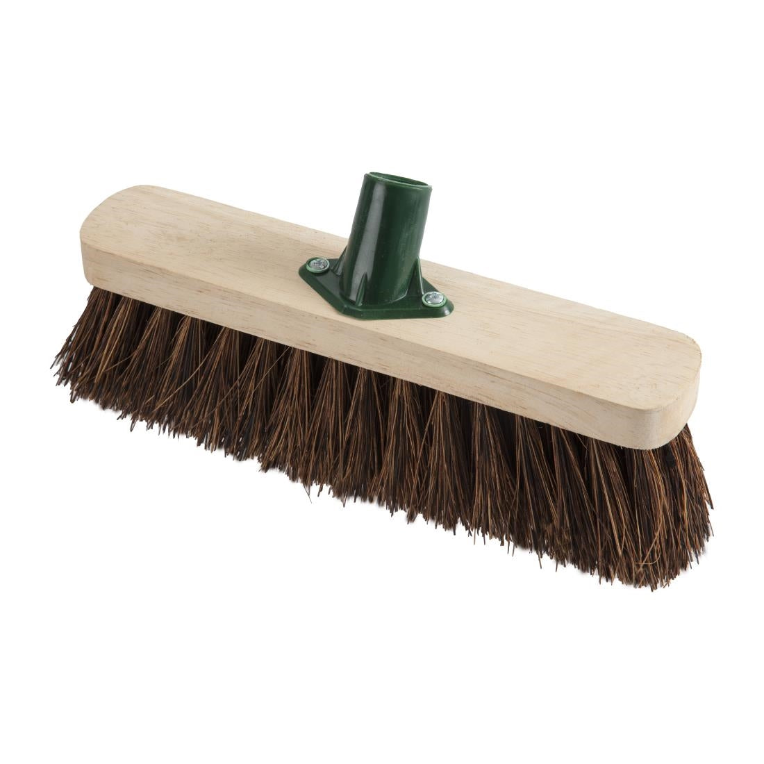 Jantex Wooden Broom Head Stiff Bassine 12in JD Catering Equipment Solutions Ltd