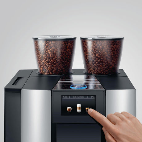 Jura Giga X8 Manual Fill Bean to Cup Coffee Machine Black JD Catering Equipment Solutions Ltd