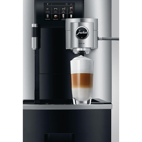 Jura Giga X8 Manual Fill Bean to Cup Coffee Machine Black JD Catering Equipment Solutions Ltd