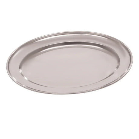 K361 Olympia Stainless Steel Oval Serving Tray 220mm - JD Catering Equipment Solutions Ltd