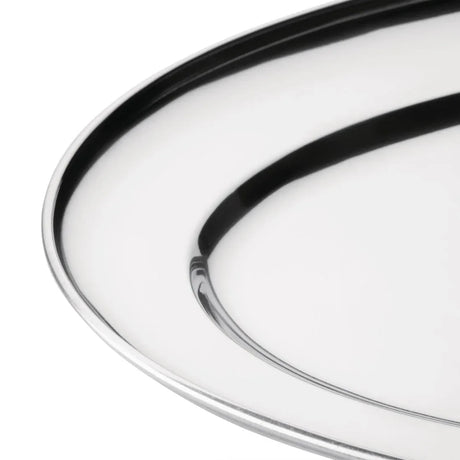 K361 Olympia Stainless Steel Oval Serving Tray 220mm - JD Catering Equipment Solutions Ltd
