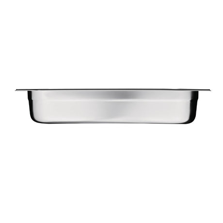 K923 Vogue Stainless Steel 1/1 Gastronorm Pan 100mm JD Catering Equipment Solutions Ltd