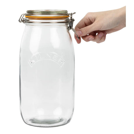 Kilner Clip Top Preserve Jar 3000ml JD Catering Equipment Solutions Ltd