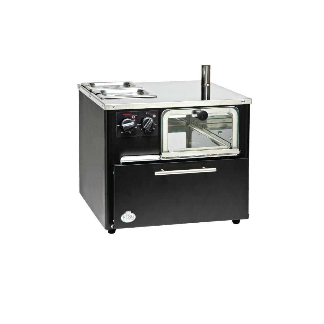 King Edward Compact Lite Oven Black COMPLITE/BLK JD Catering Equipment Solutions Ltd