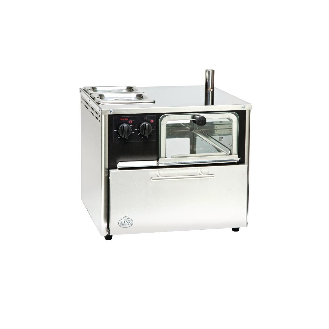 King Edward Compact Lite Oven Stainless Steel COMPLITE/SS JD Catering Equipment Solutions Ltd