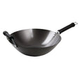 K250 Kitchen Craft Non Stick Flat Base Wok 356mm - JD Catering Equipment Solutions Ltd