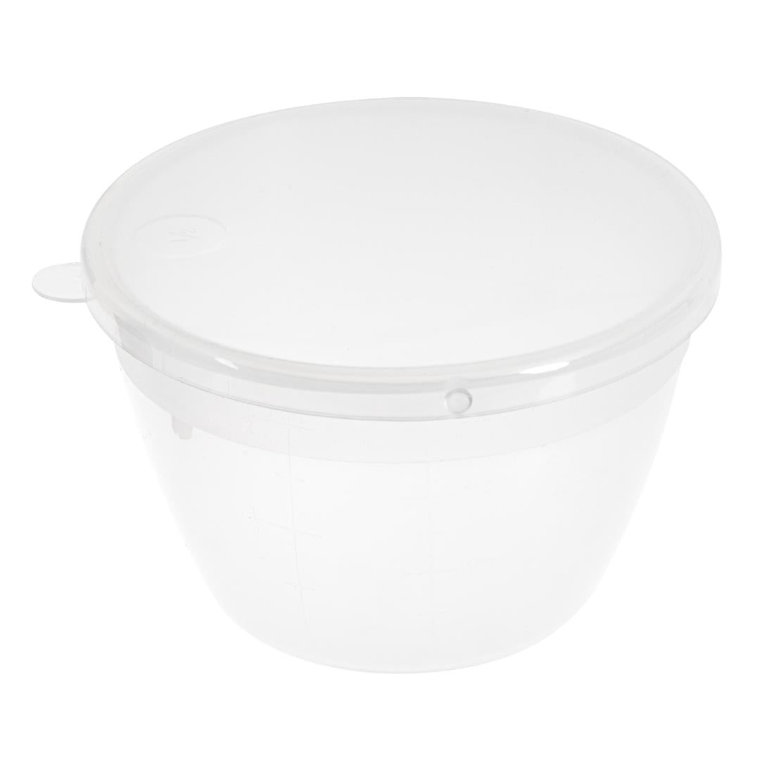 Kitchen Craft Polypropylene Pudding Basins 290ml (Pack of 12) JD Catering Equipment Solutions Ltd