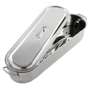 E923 Kitchen Craft Stainless Steel Fish Kettle 620mm - JD Catering Equipment Solutions Ltd