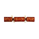 Kraft Classic Red And Gold Wreath Cracker With Rafia Ties 12in FP-DM821 Packs:50 - JD Catering Equipment Solutions Ltd