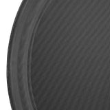 Kristallon Fibreglass Round Non-Slip Tray Black 356mm JD Catering Equipment Solutions Ltd