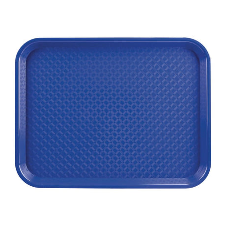 Kristallon Large Polypropylene Fast Food Tray Blue 450mm JD Catering Equipment Solutions Ltd